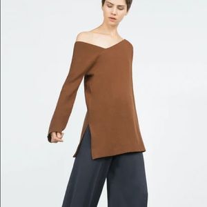 Zara Asymmetrical Sweater
